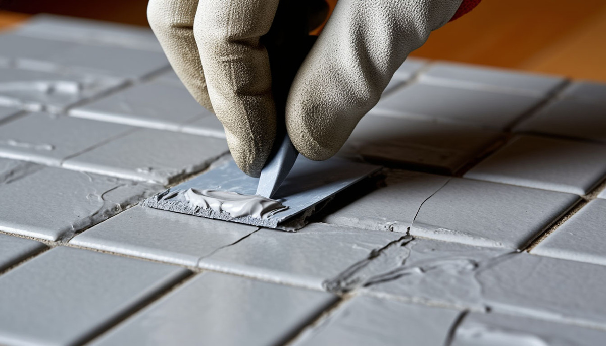 Затирка для плитки.