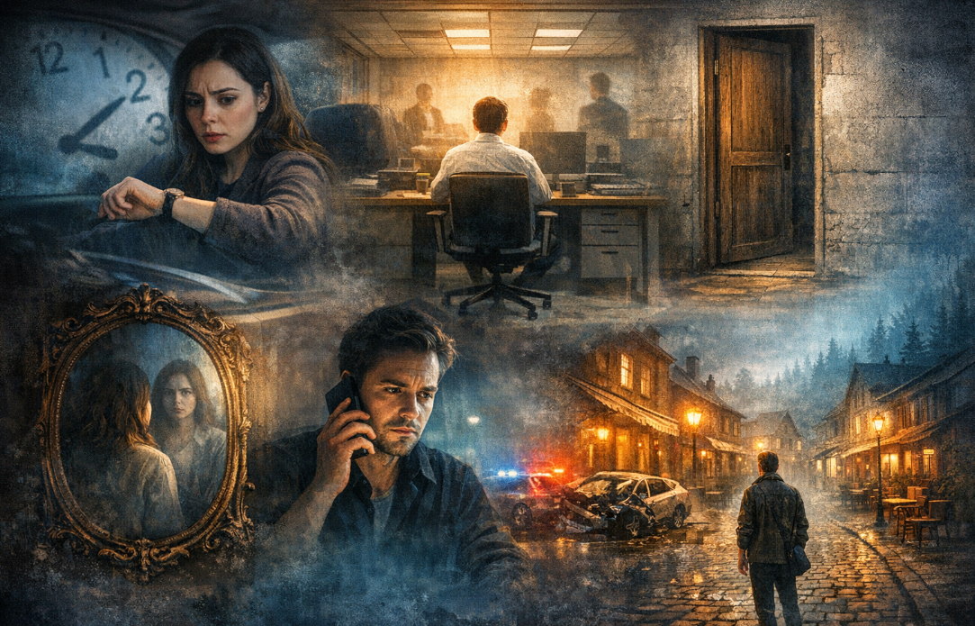 Момент, когда реальность даёт сбой: время, память и пространство перестают подчиняться привычным законам