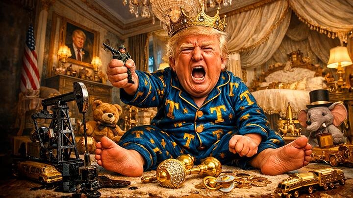 Король Трамп Агрессия. 