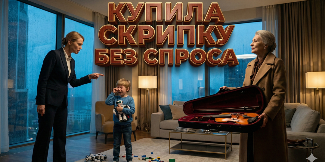 Свекровь купила скрипку без спроса