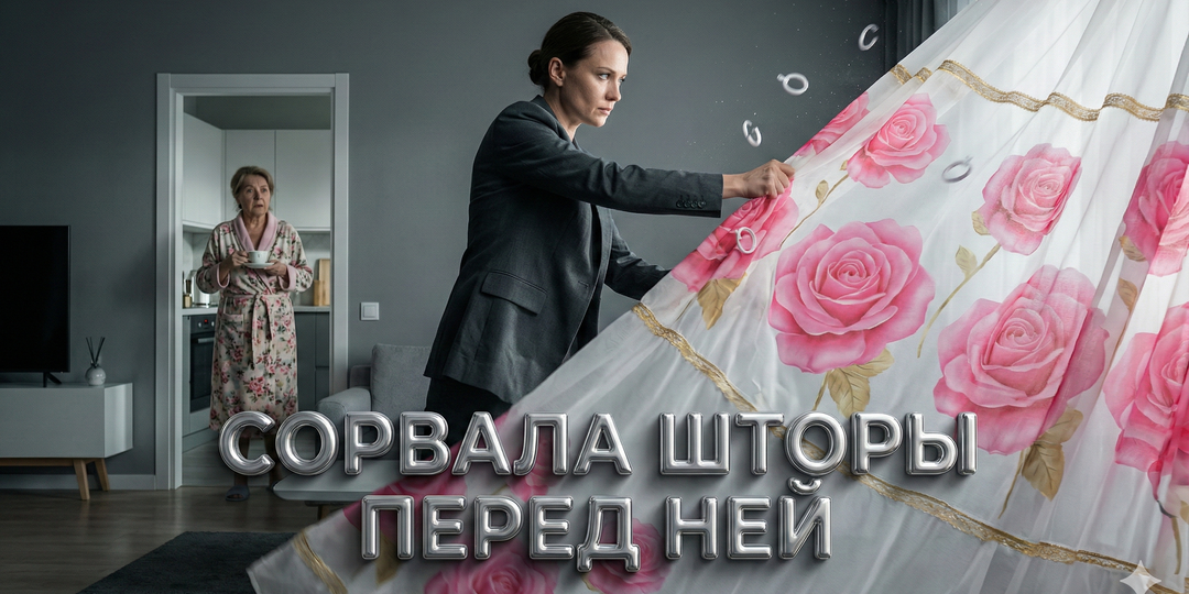 Свекровь поменяла мои шторы