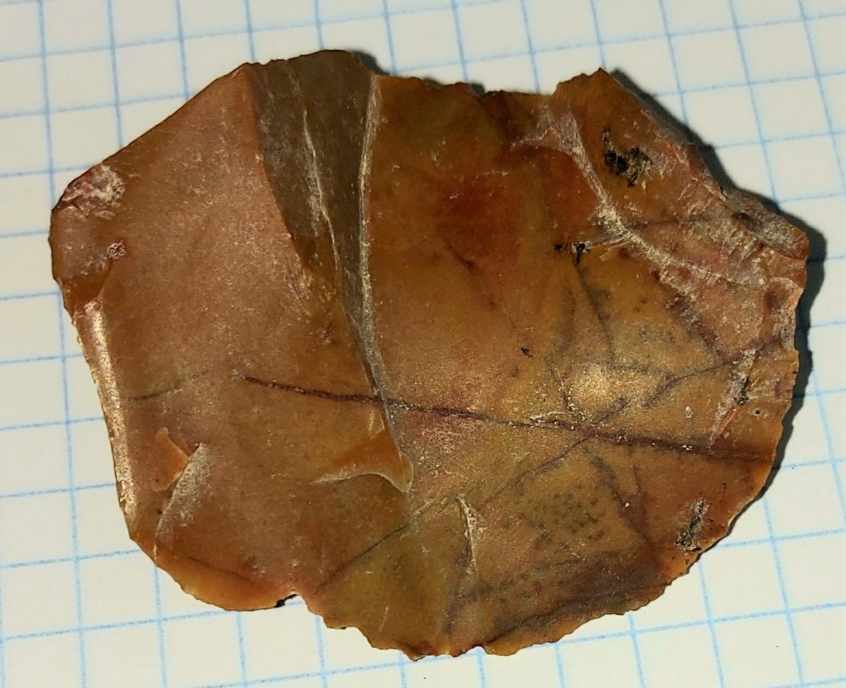 Обратная сторона скребка