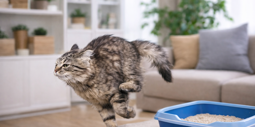 "Характер или остатки дикой жизни?" Зачем кошки носятся по квартире, как угорелые, перед тем, как сходить в туалет?