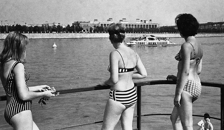 Советская пляжная мода