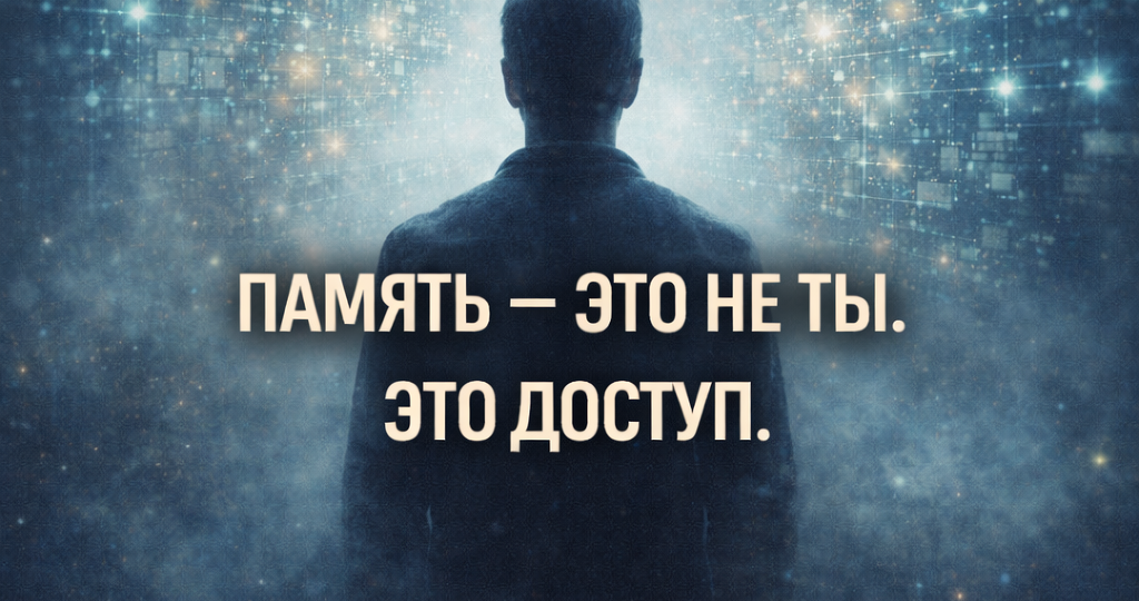 Что если память - это доступ к внешней базе данных?