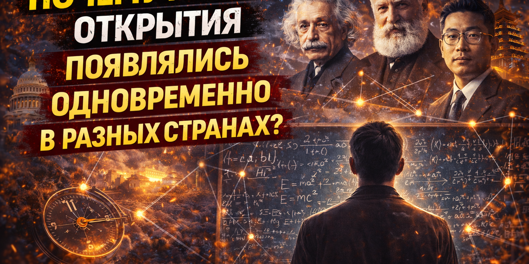 Почему многие открытия появлялись одновременно в разных странах?
