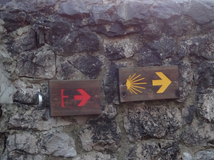 Разметка Камино Лебаниего-Вадиниензе