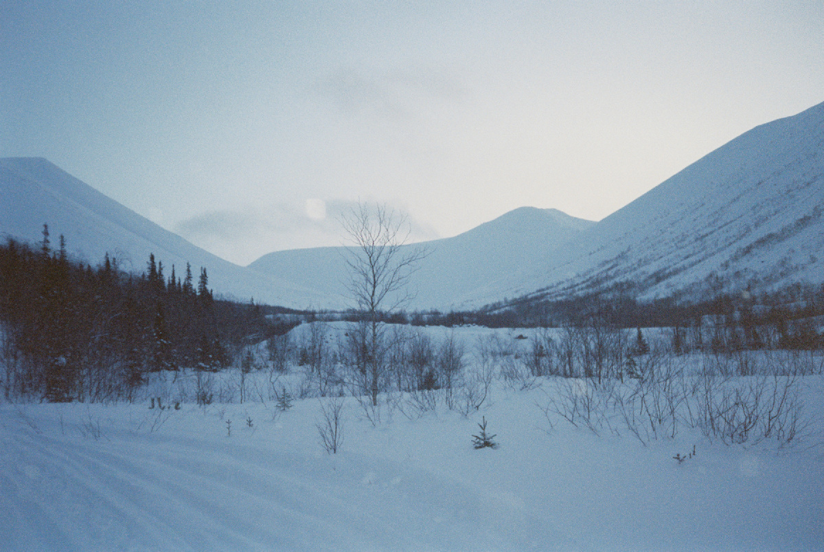 Дорога на перевал Северный Рисчоррр