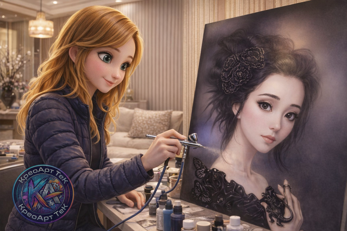 Искусство аэрографии