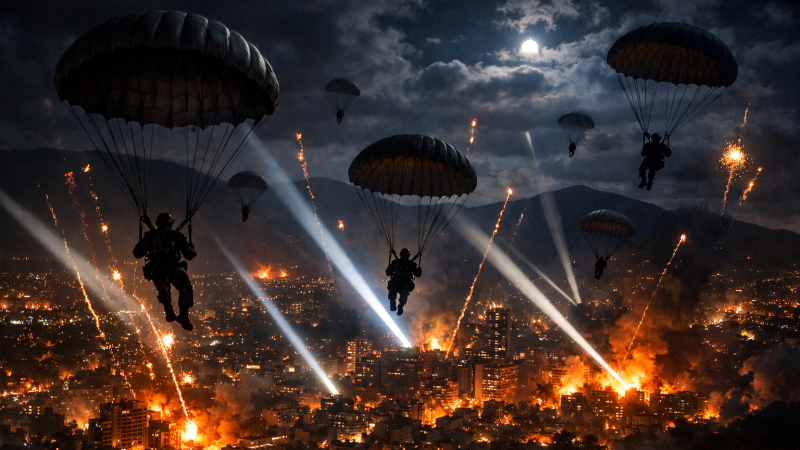    Операция США в Венесуэле. Коллаж Царьграда