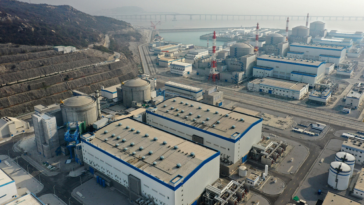 Тяньваньская АЭС в Лянюньгане, строящаяся при содействии России Yandex.ru