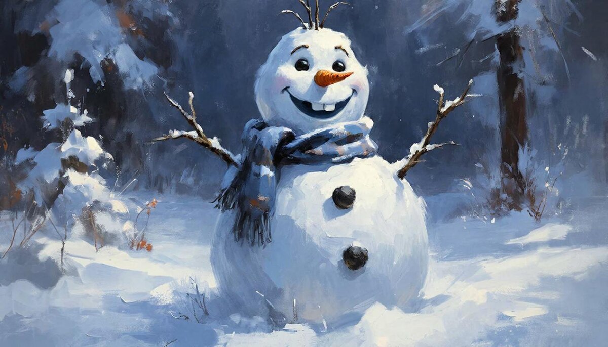 "День снеговика" - 18 явнаря