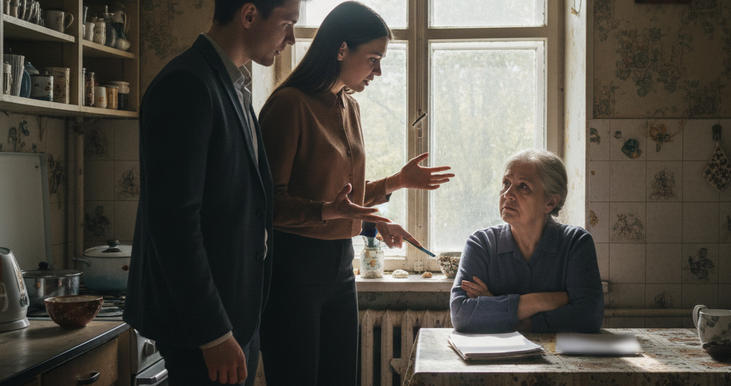 «Выписывайся, квартира теперь наша!» — объявил сын с женой. Я ответила