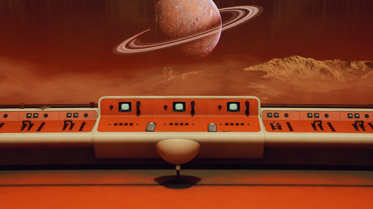 Ландшафт планеты Регис III в игре The Invincible