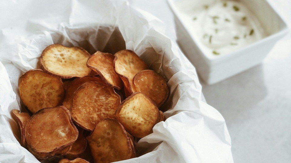 Рецепт домашних чипс