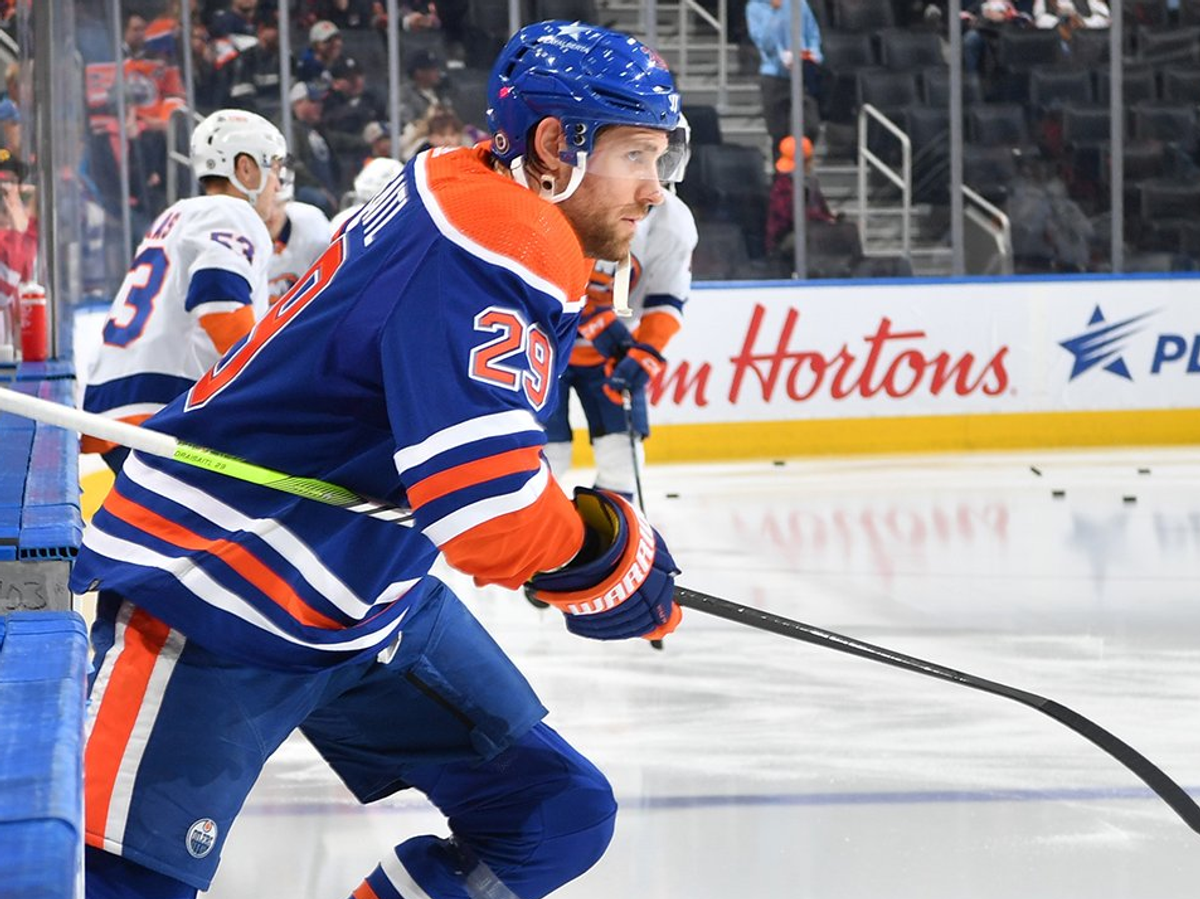    Хоккеист "Эдмонтон Ойлерз" Леон Драйзайтль | © Фото : Пресс-служба "Эдмонтона"