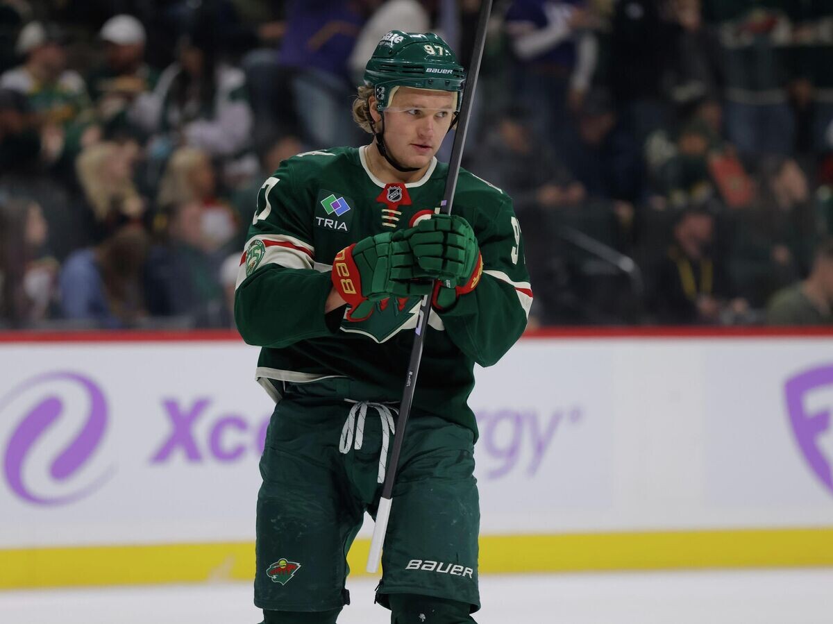    Хоккеист "Миннесоты Уайлд" Кирилл Капризов | © Фото : x.com/mnwildpr