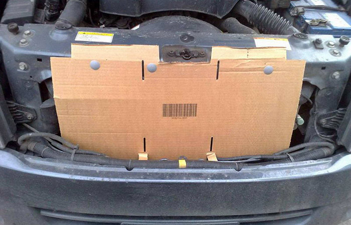 Картонка работает даже сейчас./ Фото: drive2.ru