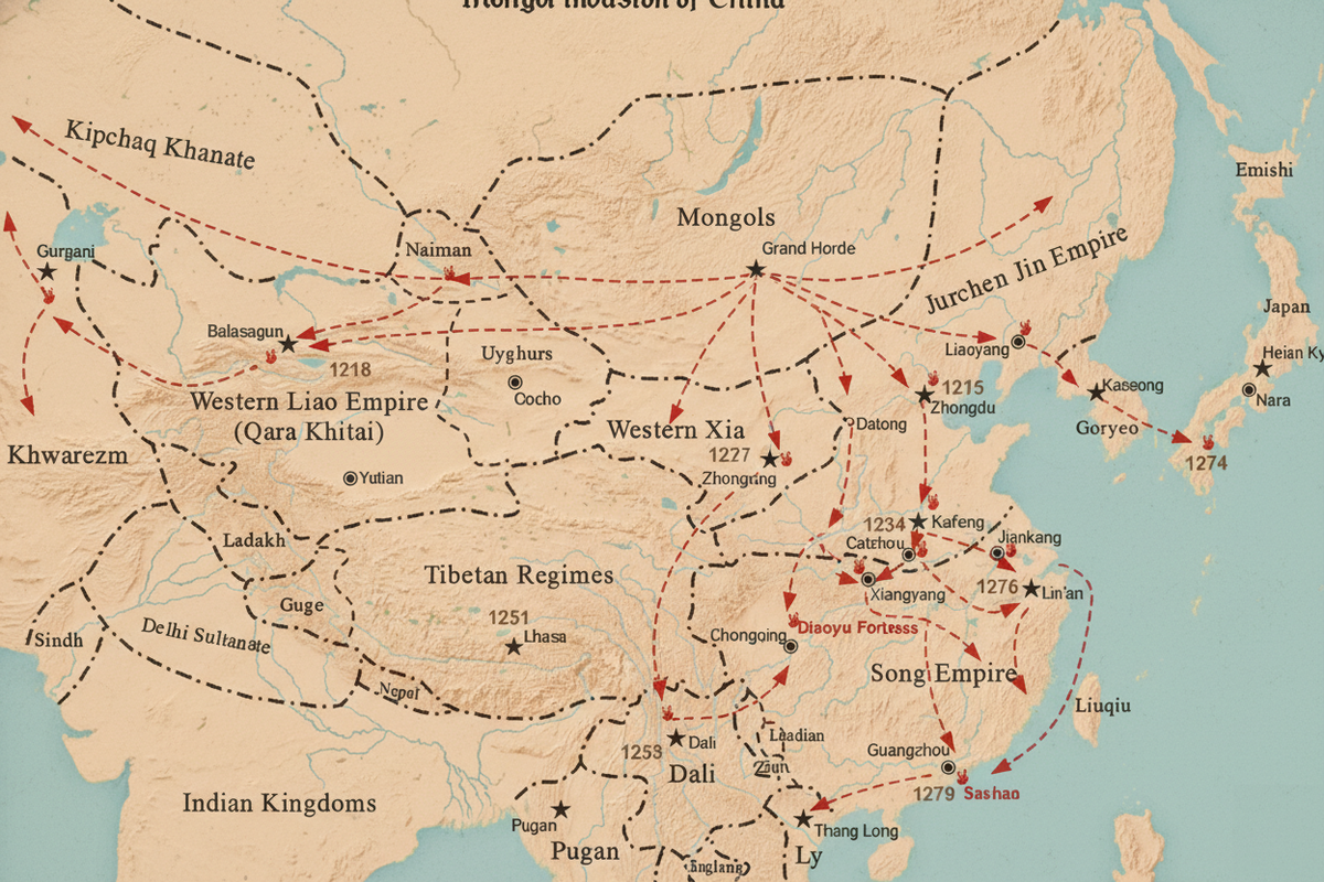 Поход Чингисхана на Китай