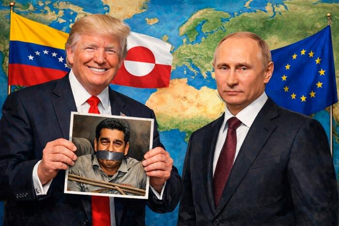 Трамп подтолкнул Канаду к Китаю, а Европу — к России. Краткий курс дипломатии. Обложка © GPTChat