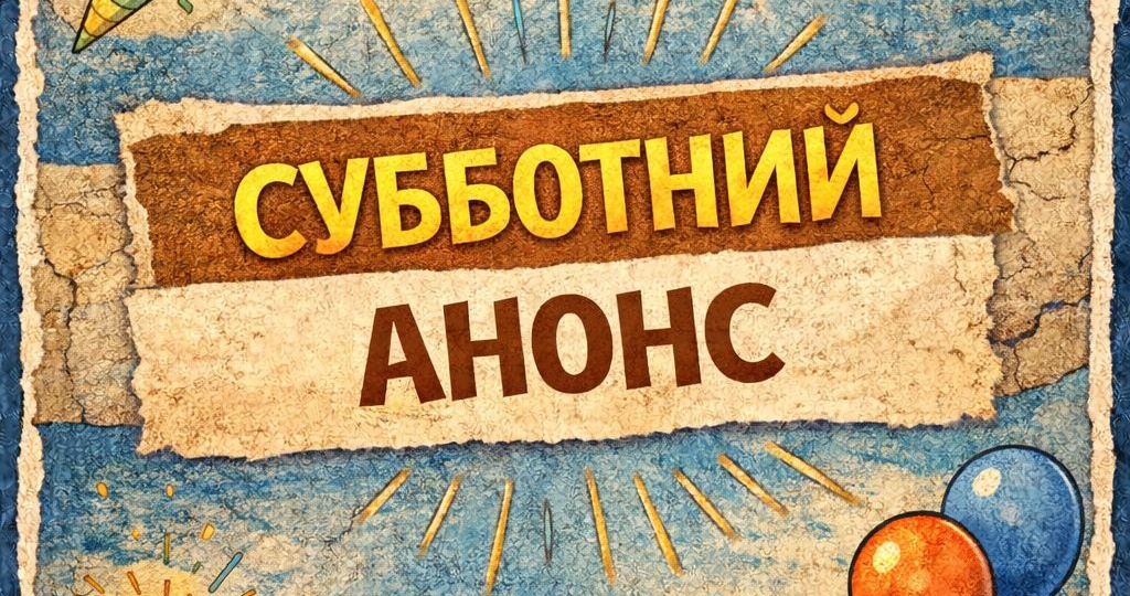 Анонс мероприятий