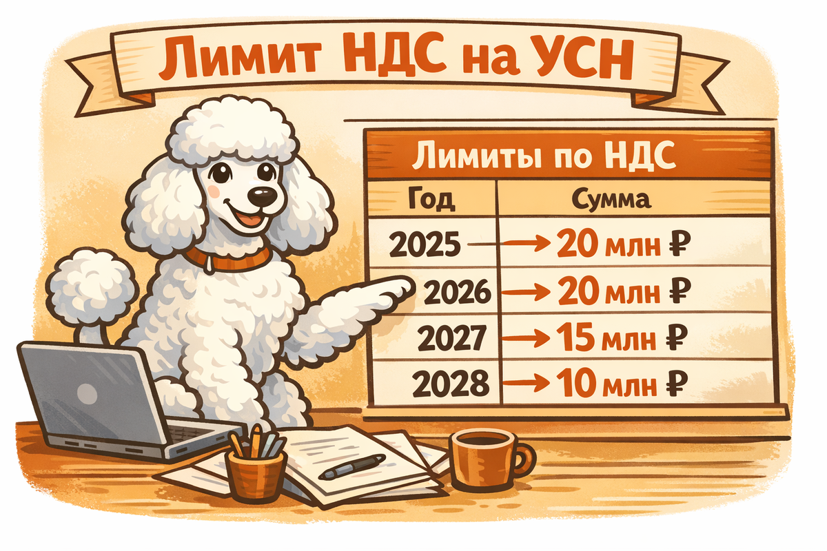 Лимит НДС при УСН