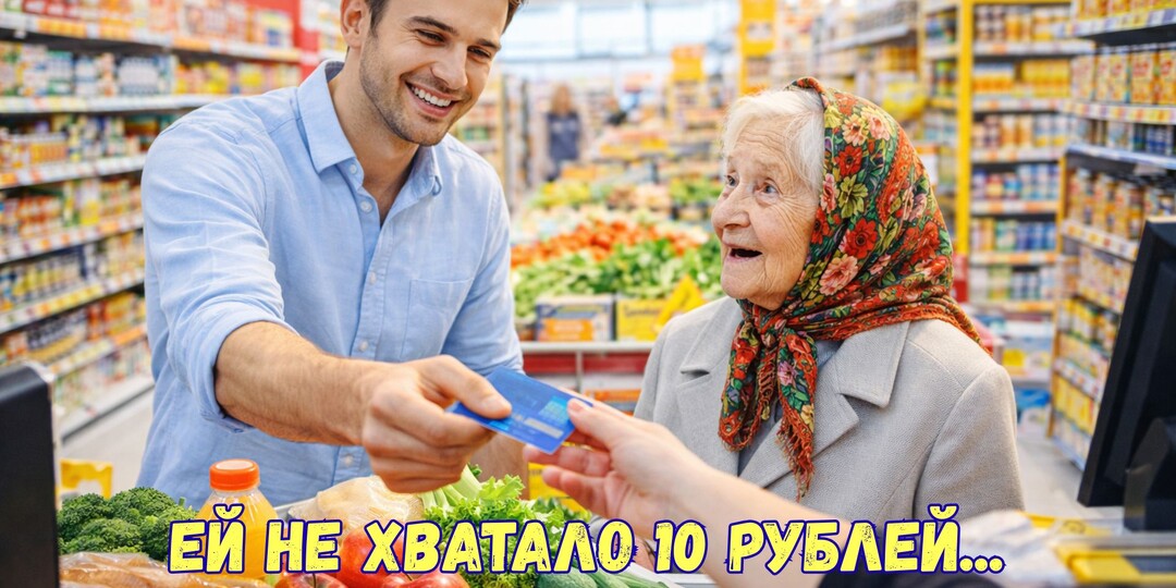 Старушка считала мелочь на кассе, и ей не хватало на хлеб | Рассказ