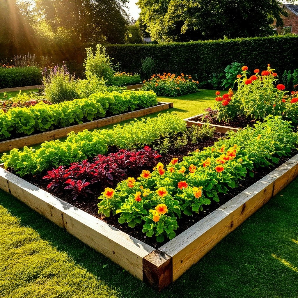 И ОГОРОД И ЦВЕТНИК