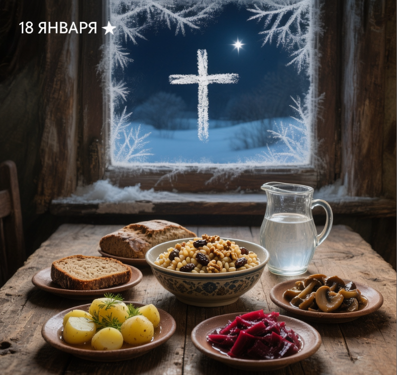 «Крещенский сочельник: день, когда вода становится чудом»

«18 января – ночь открытых Небес и скрытых примет»

«Крещенский сочельник: что можно, что нельзя и зачем»

«Святая вода, снег и тишина: магия Крещенского вечера»

«Тайны Крещенского сочельника: традиции, запреты, обряды»

