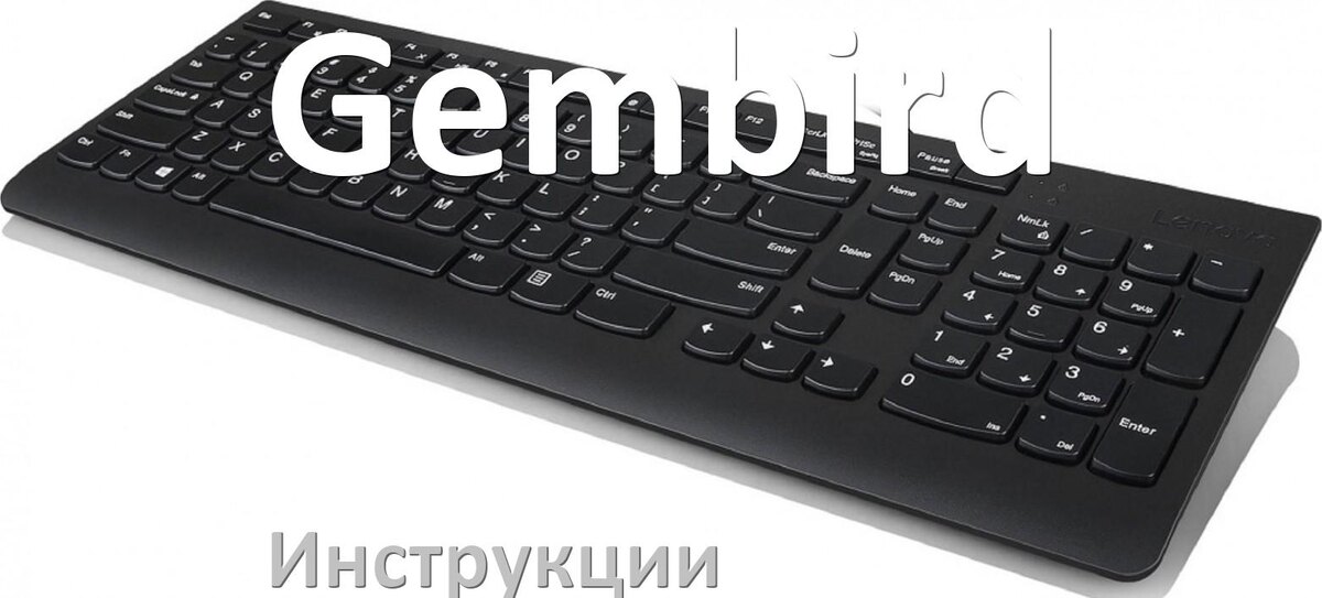 
Инструкция по эксплуатации клавиатуры Gembird руководство пользователя на русском