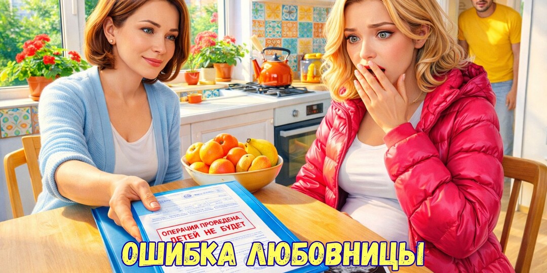 Любовница пришла к законной жене требовать развода, показывая тест на беременность | Рассказ