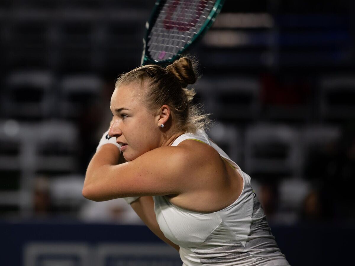    Российская теннисистка Анна Блинкова | © Фото : Пресс-служба WTA