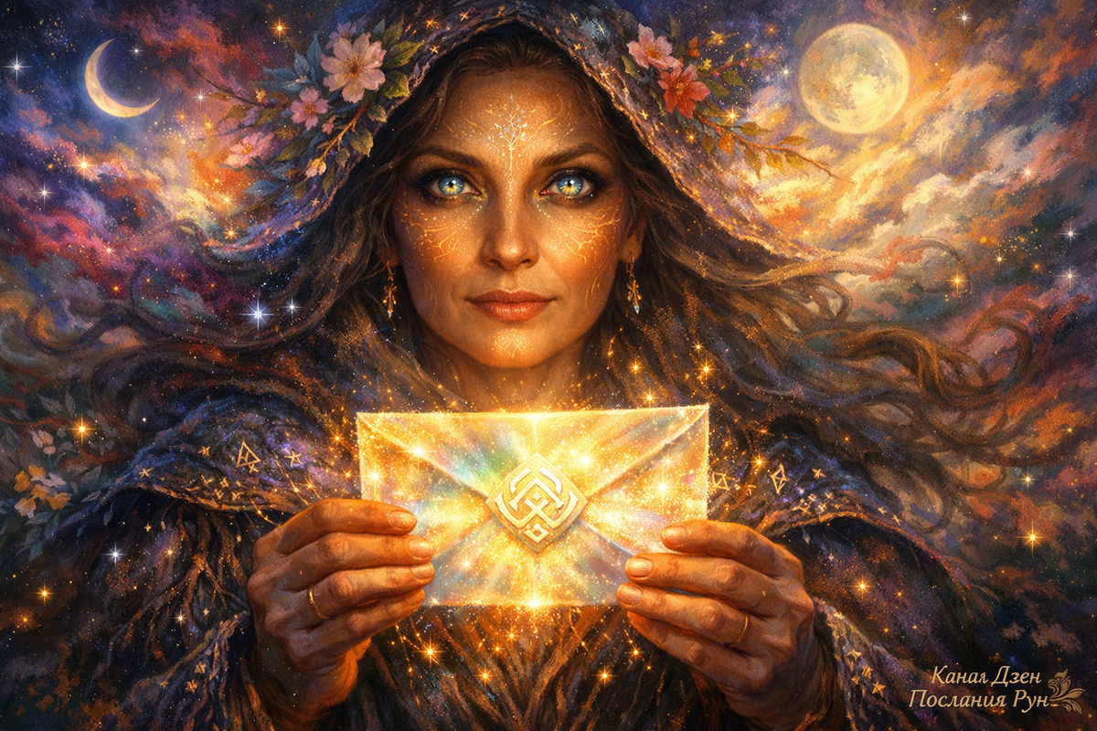 Послание Проматери Рода: рунический расклад на подсказки судьбы и силу предков. Гадание на рунах онлайн.