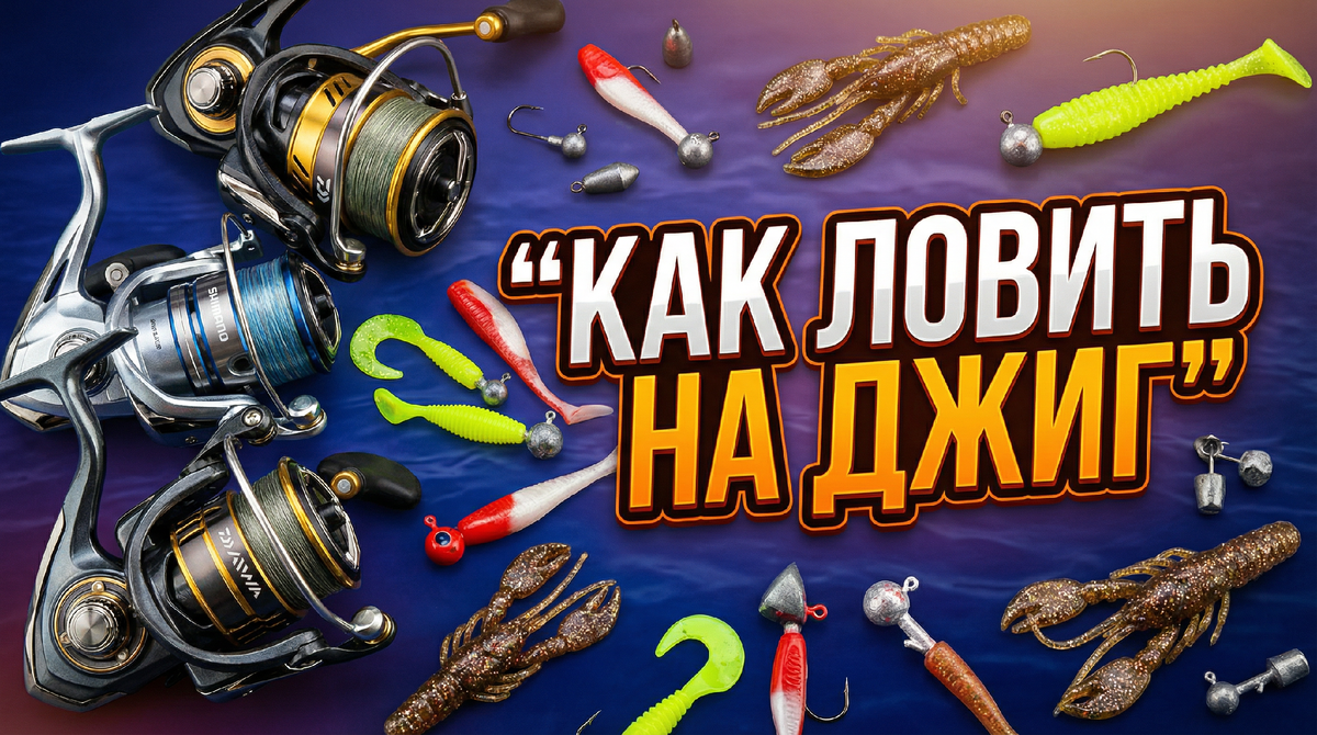 ловля на джиг спиннинг