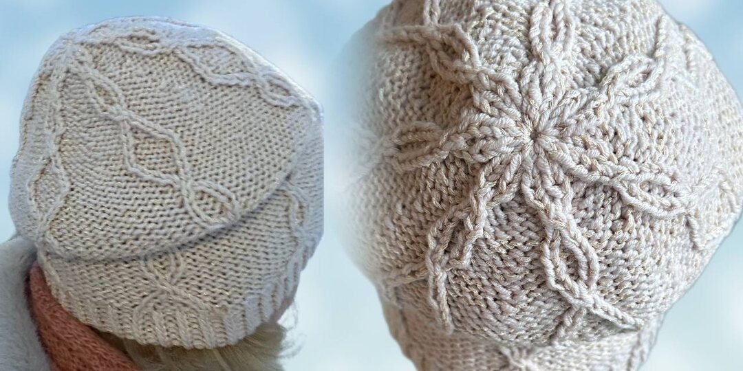 Шапка с эффектной макушкой/ Описание 🧶