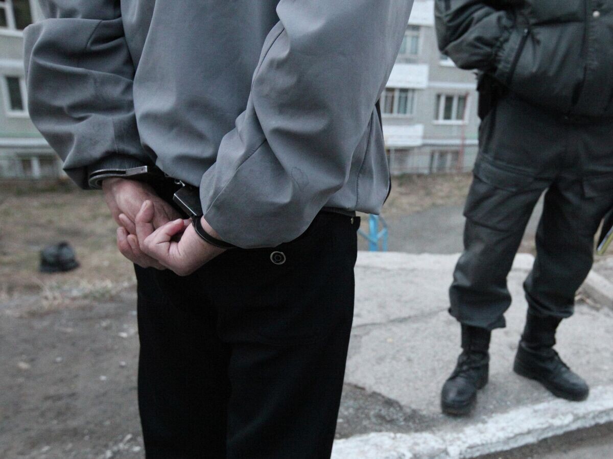    Задержание мужчины, подозреваемого в совершении преступления | © РИА Новости / Виталий Аньков