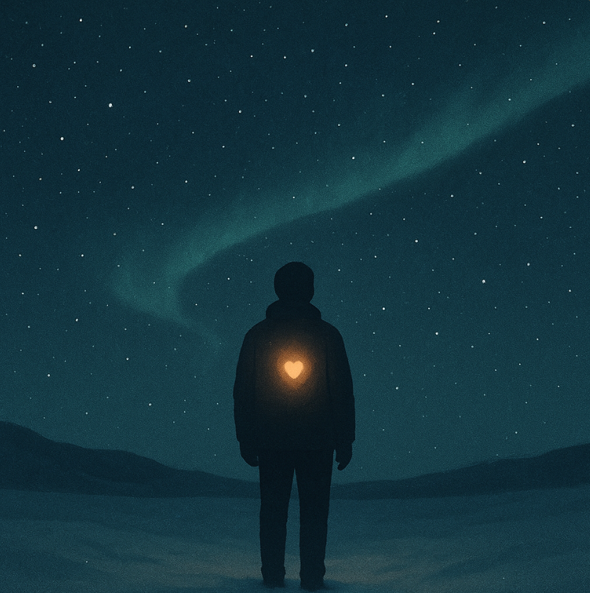 Иногда самый яркий свет горит не на небе, а внутри нас. «Тихий светильник Вселенной» — о том, как среди зимней тишины найти свой внутренний огонь и не дать ему погаснуть.
Это о человеке, который идёт через мороз, тишину и собственные страхи, чтобы однажды понять: он сам и есть свет. «Тихий светильник Вселенной» — для тех, кто устал ждать чудо и готов им стать.Когда мир кажется холодным и пустым, где-то глубоко в нас загорается крошечный огонь. «Тихий светильник Вселенной» — стих о хрупком, но упрямом свете внутри каждого.