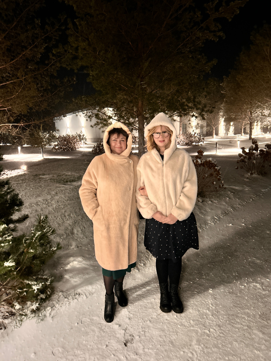 Это мы с Мартой в «Чебурашках»