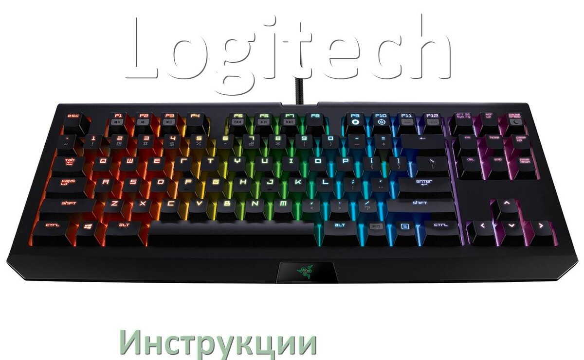 
Инструкция по эксплуатации клавиатуры Logitech руководство пользователя на русском
