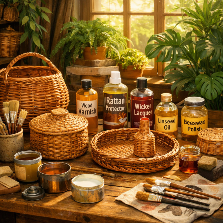    Как защитить ваши любимые плетёные изделия: секреты долговечной финишной обработки для креативного рукоделия Loza