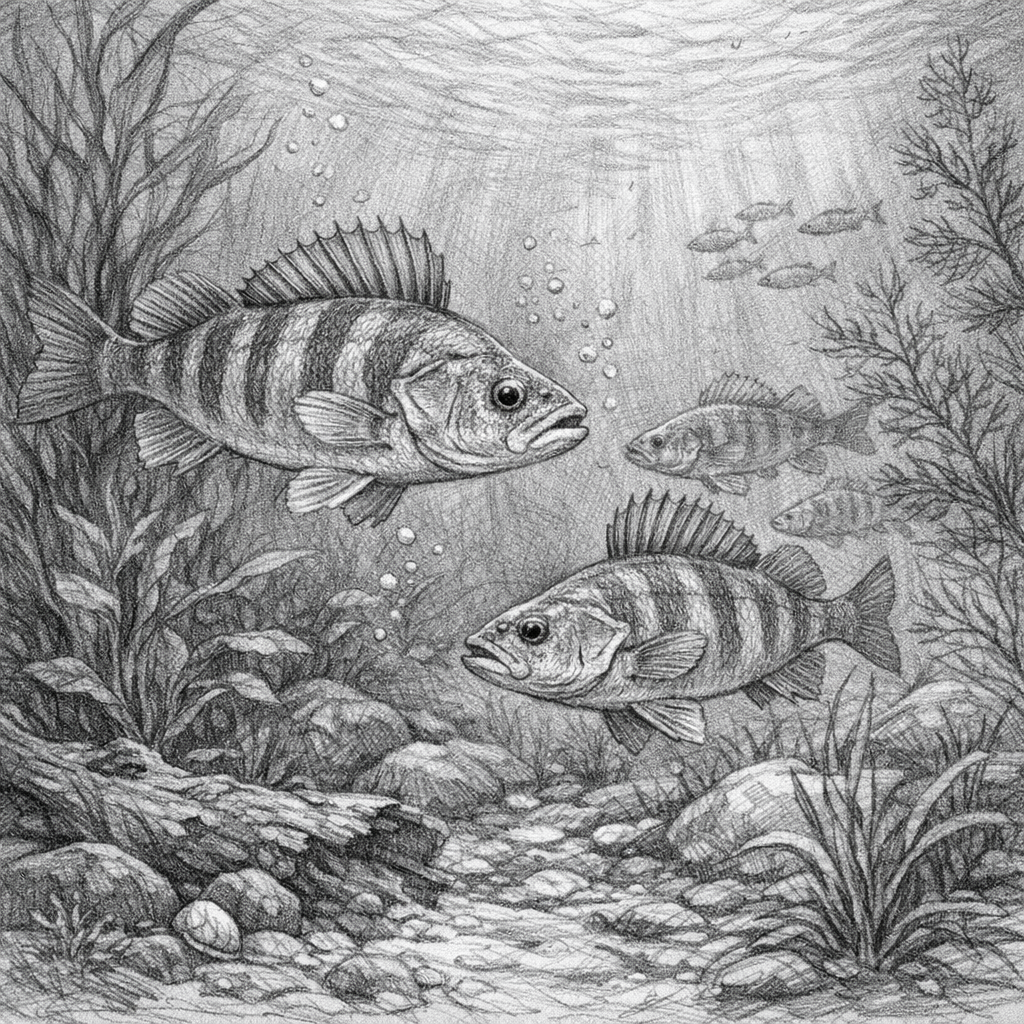 повезло если окунь крупный