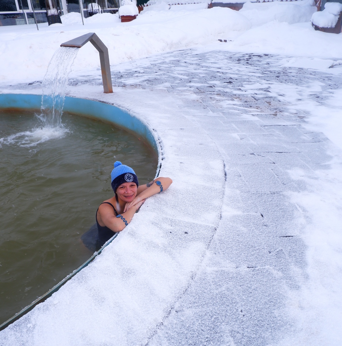 Мороз кусает только нос и щеки, а все остальное в блаженном анабиозе