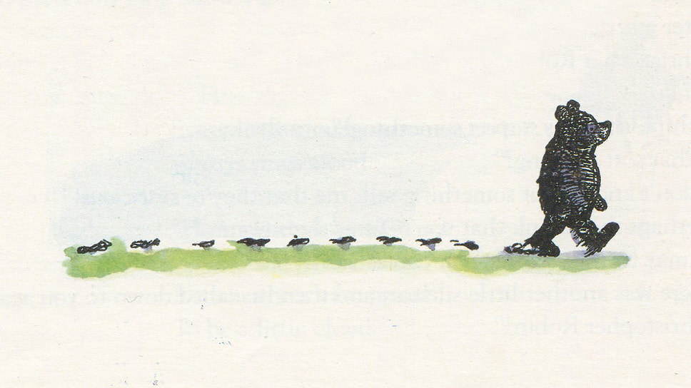 Оригинальные иллюстрации Эрнеста Шепарда для книги Алана Милна «Винни-Пух», 1926 .📷Фото: E.H.Shepard