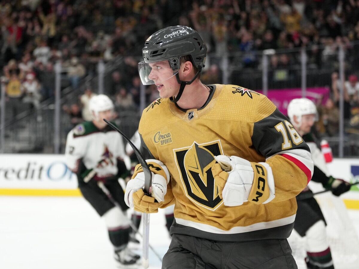    Хоккеист "Вегас Голден Найтс" Павел Дорофеев | © Фото : Соцсети "Вегас Голден Найтс"