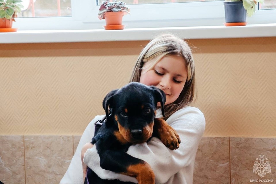    Мечта девочки исполнилась Фото: МЧС