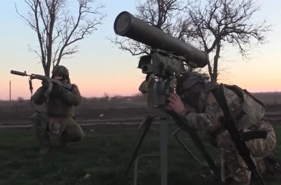    Российские бойцы поражают позиции ВСУ. Минобороны РФ