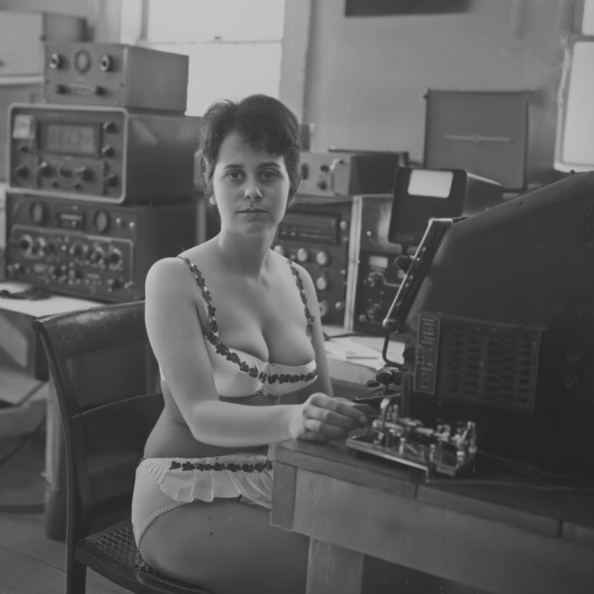 Спецодежда сотрудника телерадиокомпании 20 века