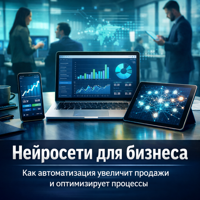    Нейросети для бизнеса: как автоматизация увеличит продажи и оптимизирует процессы Сергей
