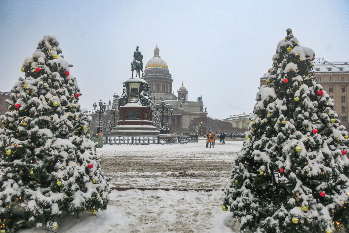 зимний Питер