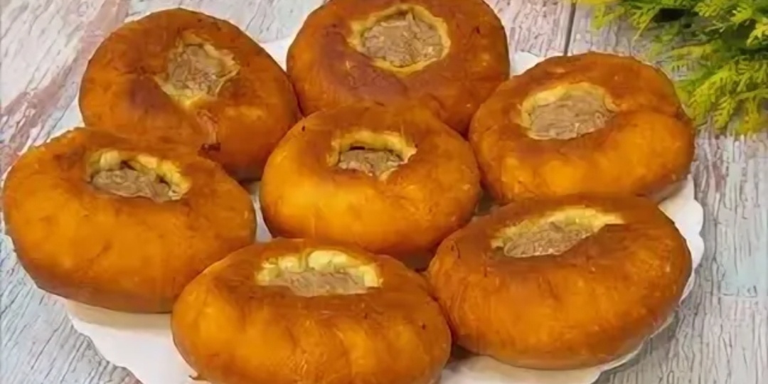 Сочные воздушные беляши с мясом